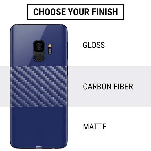 Royal Blue Galaxy S9 Skin